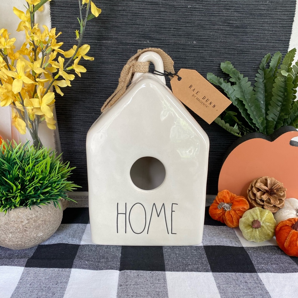 Rae Dunn Birdhouse